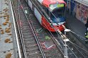 Unfall zwischen zwei KVB Bahnen Koeln Hoehenhaus Im Weidenbruch P102